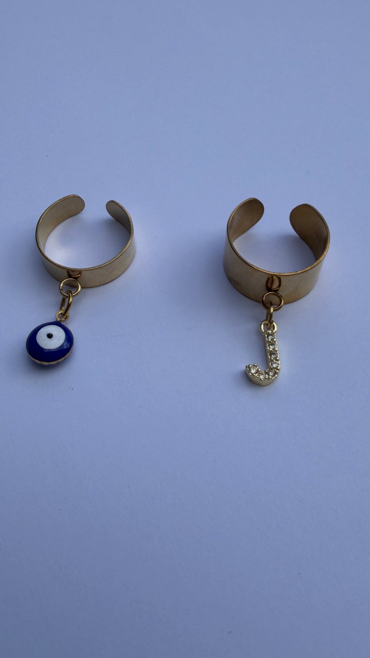 Bague charms à personnaliser  - Or