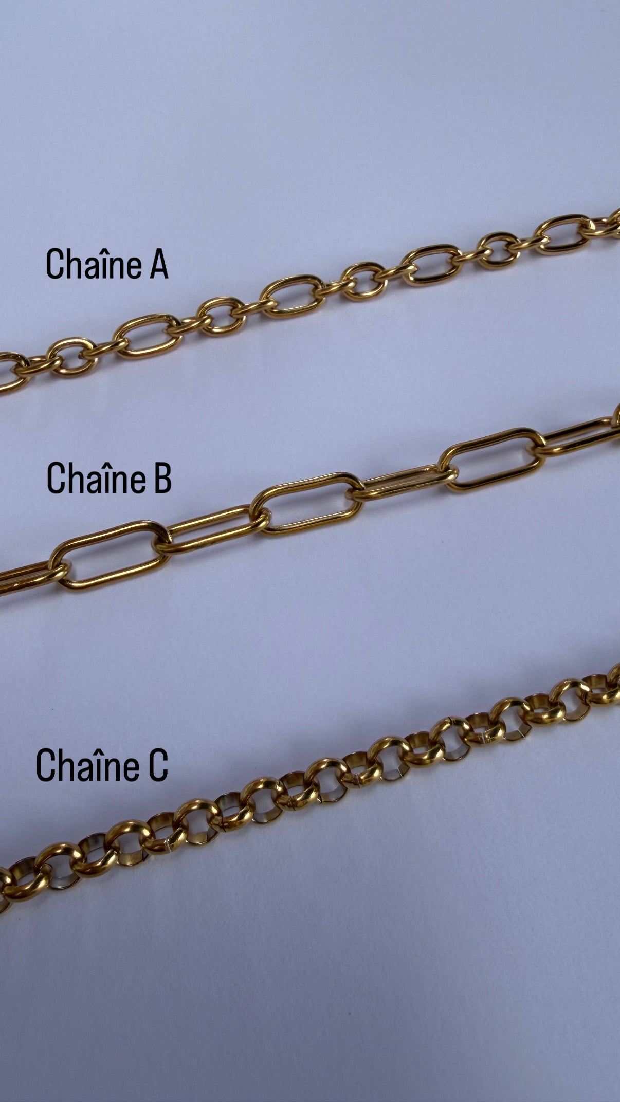 Collier charms à personnaliser - Or