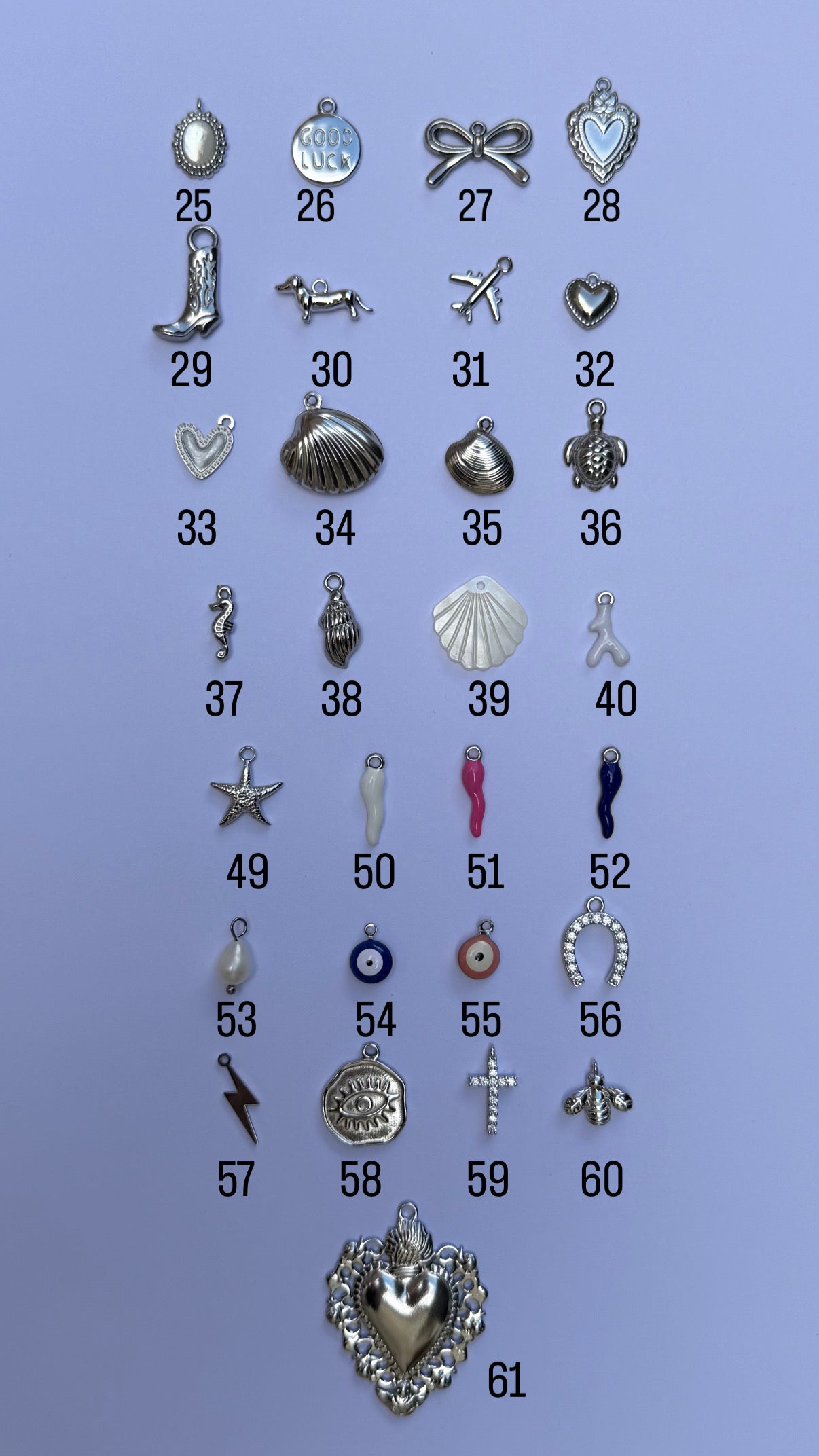 Collier chams à personnaliser - Argent